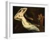 Francesca and Paolo, 1854-Ary Scheffer-Framed Giclee Print