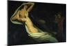 Francesca Da Rimini and Paolo Da Verrucchio Appear to Dante and Virgil-Ary Scheffer-Mounted Giclee Print