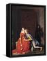 Francesca Da Rimini and Paolo Malatesta, 1819-Jean-Auguste-Dominique Ingres-Framed Stretched Canvas
