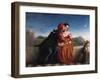 Francesca Da Rimini, Exh. 1837-William Dyce-Framed Giclee Print