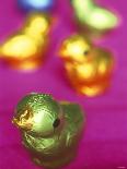 Small Colourfully Wrapped Chocolate Chickens-Francesca Yorke-Photographic Print