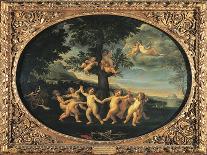 Hippomenes and Atalanta in a landscape by Francesco Albani-Francesco Albani-Mounted Giclee Print