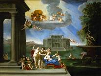 Cupids Leading Adonis to Venus, 1625-Francesco Albani-Giclee Print