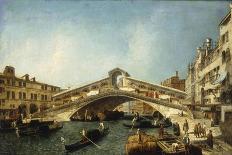 Venice, the Rialto Bridge from the South-Francesco Albotto-Laminated Giclee Print