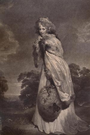 Miss Elizabeth Farren, afterwards Countess of Derby, c1792 (1894)