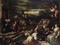 Venetians Defeating Milanese in Casalmaggiore in 1446-Francesco Bassano-Giclee Print