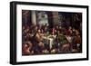 Francesco Bassano / 'The Last Supper', ca. 1586, Italian School, Oil on canvas, 151 cm x 214 cm...-FRANCESCO BASSANO THE YOUNGER-Framed Premium Giclee Print