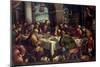 Francesco Bassano / 'The Last Supper', ca. 1586, Italian School, Oil on canvas, 151 cm x 214 cm...-FRANCESCO BASSANO THE YOUNGER-Mounted Premium Giclee Print