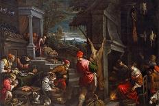 The Traders Cast Out of the Temple, Ca. 1585-Francesco Bassano the younger-Giclee Print