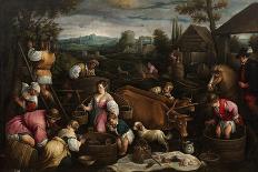 Francesco Bassano / 'Adoration of the Magi', Second half 16th century, Italian School, Oil on ca...-FRANCESCO BASSANO THE YOUNGER-Poster