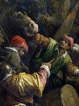 Venetians Capturing Padua in 1405 at Francesco, Carrara, in 1405-Francesco Bassano-Giclee Print