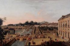 View of a Town, 18th Century-Francesco Battaglioli-Framed Giclee Print