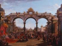 The Palace of Aranjuez, 1756-Francesco Battaglioli-Giclee Print