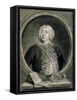 Francesco Bernardi Senesino, Engraved by Alexander Van Haecken (1701-58), 1735-Thomas Hudson-Framed Stretched Canvas