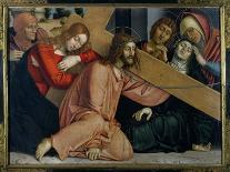 Christ Fell under the Cross-Francesco Bonsignori-Mounted Art Print