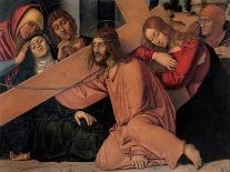 Christ Fell under the Cross-Francesco Bonsignori-Framed Stretched Canvas