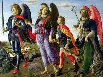 Tobias and the Three Angels-Francesco Botticini-Giclee Print