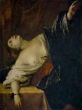 The Death of Lucretia-Francesco Cairo-Framed Stretched Canvas