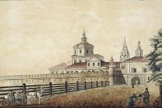 The St. Andronik Monastery in Moscow, 1780S-Francesco Camporesi-Mounted Giclee Print