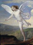 Angel, Detail from Angel Visiting Hagar and Ishmael, Circa 1846-Francesco Coghetti-Giclee Print