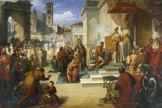 Marriage and Presentation of the Virgin Mary at the Temple, 1857-1860-Francesco Coghetti-Giclee Print