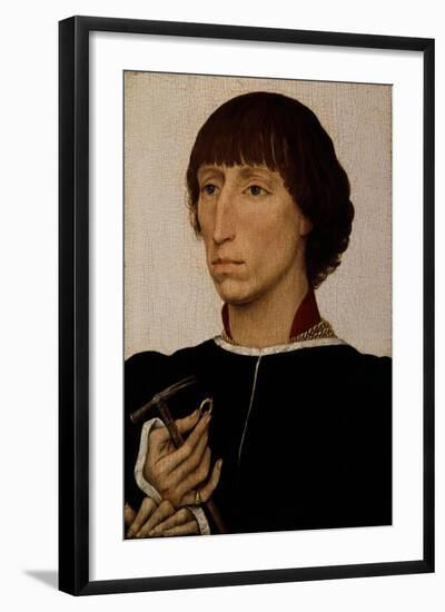 Francesco d'Este, c.1460-Rogier van der Weyden-Framed Giclee Print