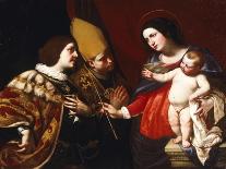 Lady Gives Sceptre of Command to Duke of Guise-Francesco De Rosa-Mounted Giclee Print