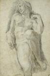 Portrait Of A Man-Francesco Salviati-Stretched Canvas