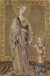 Saint Dorothy and the Infant Christ, Ca 1460-Francesco di Giorgio Martini-Giclee Print