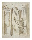 Folio 40: mill with horizontal water wheel-Francesco di Giorgio Martini-Art Print