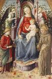 The Madonna and Child with Saints Julian and Francis-Francesco Di Stefano Pesellino-Giclee Print