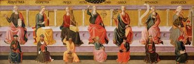 The Seven Liberal Arts-Francesco Di Stefano Pesellino-Stretched Canvas