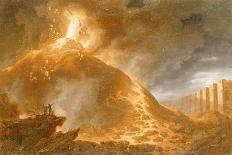 The Eruption of Vesuvius, 1768-Francesco Fidanza-Giclee Print