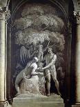 Abraham Receives Announcement of Birth of Isaac-Francesco Fontebasso-Framed Giclee Print