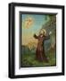 Francesco (Francis) di Assisi Receives the Stigmata-null-Framed Art Print