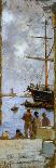 View of Port of Livorno-Francesco Gioli-Giclee Print