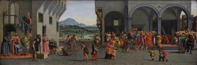 A Scene from St John the Bapiste, Detail, C1500-1540-Francesco Granacci-Framed Giclee Print