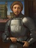 Portrait of a Man in Armour, C. 1510-Francesco Granacci-Giclee Print