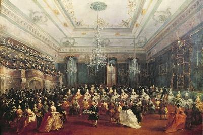 Gala Concert Given in January 1782 in Venice for the Tsarevich Paul of Russia and His Wife