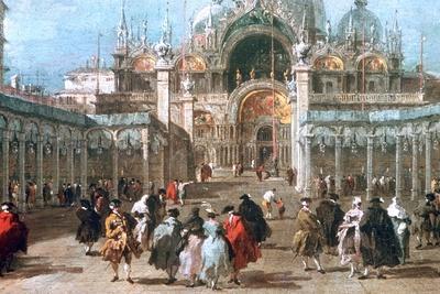 The Feast of Ascension in the Piazza San Marco, C1775