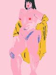 Pink &Amp; Yellow Nude-Francesco Gulina-Photographic Print