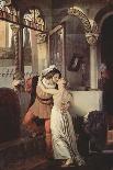 The Kiss-Francesco Hayez-Framed Stretched Canvas