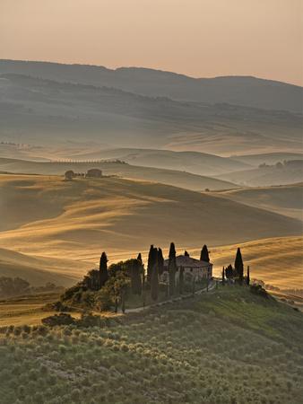 Italy, Tuscany, Siena District, Orcia Valley, Podere Belvedere Near San Quirico D'Orcia