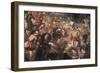 Francesco II Gonzaga Fighting in the Battle of Taro Against Charles VIII of France in 1495, 1579-Jacopo Robusti Tintoretto-Framed Giclee Print