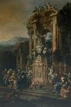 Allegorical Tomb for Chancellor Cowper-Francesco Monti-Giclee Print