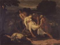 Zenobia Saved from the River Araxes by Shepherds-Francesco Nenci-Stretched Canvas