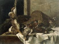 Still Life with a Wild Boar Leg-Francesco Paolo Palizzi-Giclee Print