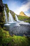 Kirkjufell Mountain, Snaefellsnes Peninsula, Iceland. Landscape with Waterfalls-Francesco Riccardo Iacomino-Photographic Print