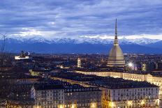 Turin, Piemonte, Italy. Cityscape from Monte Dei Cappuccini-Francesco Riccardo Iacomino-Photographic Print