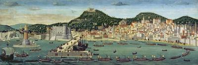 Universal Marine, World Sea on Illustrated Parchment, Circa 1508-Francesco Rosselli-Stretched Canvas